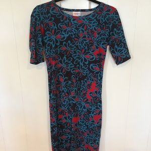 XS LuLaRoe Julia Dress